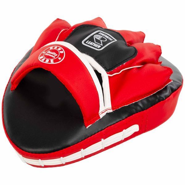 Лапа боксерська вигнута тренувальна Кожвініл BOXER 2011-01 19х23х4см 2штуки р. Універсальний розмір рукавички 2011-01 фото