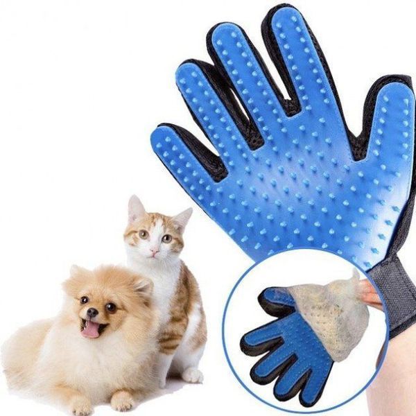 Перчатки для чистки животных Pet Gloves ws77761 фото