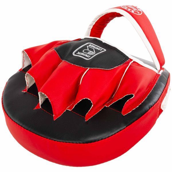 Лапа боксерська вигнута тренувальна Кожвініл BOXER 2011-01 19х23х4см 2штуки р. Універсальний розмір рукавички 2011-01 фото