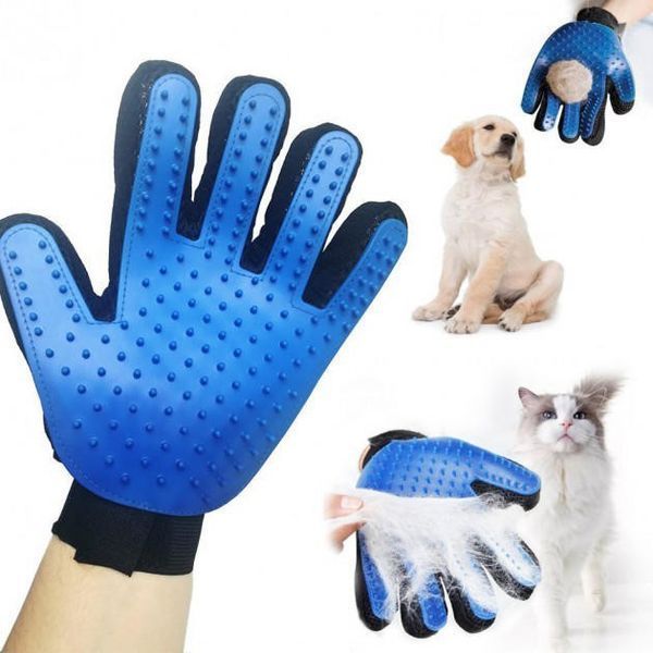 Перчатки для чистки животных Pet Gloves ws77761 фото