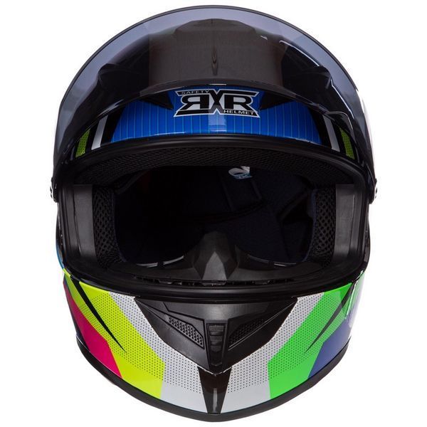 Мотошлем интеграл (full face) RXR M-666 M-XL мультиколор M-666 фото