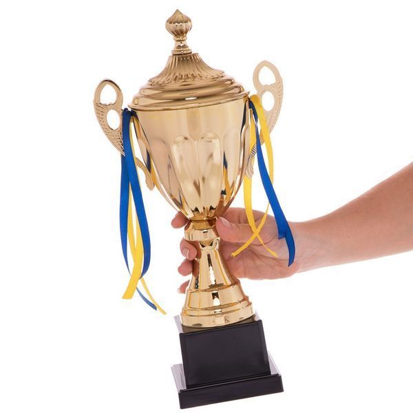 Кубок спортивний нагородний SP-Sport Great C-4060C висота 40см золотий C-4060C фото