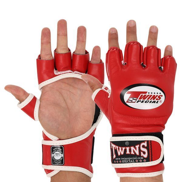 Перчатки для смешанных единоборств MMA TWINS GGL-6 M-XL цвета в ассортименте XL GGL-6 фото