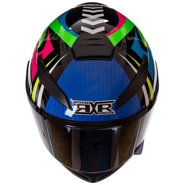 Мотошлем интеграл (full face) RXR M-666 M-XL мультиколор M-666 фото