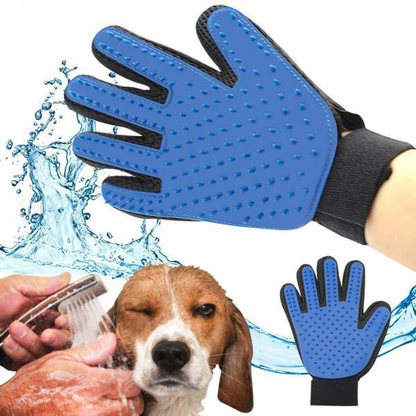 Перчатки для чистки животных Pet Gloves ws77761 фото
