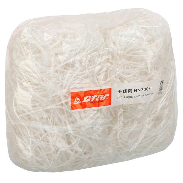 Сетка для мини-футбола и гандбола SP-STAR HN300H 3,1x2x1,1x1,3м 2шт белый HN300H фото