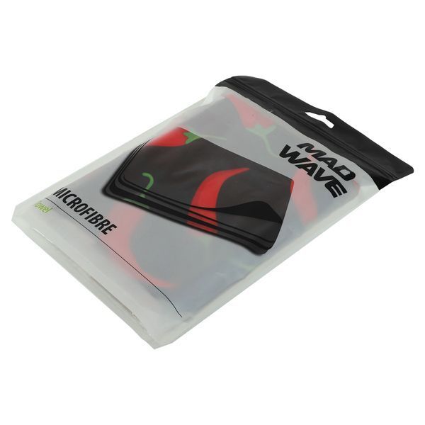 Рушник спортивний з мікрофібри MadWave SPICY M076304200W 140х80см чорний M076304200W фото