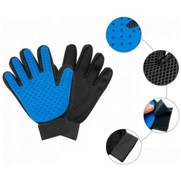 Перчатки для чистки животных Pet Gloves ws77761 фото