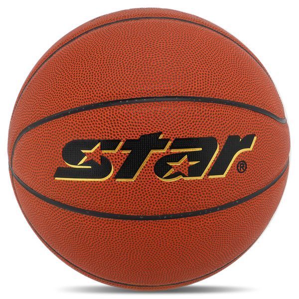 Мяч баскетбольный STAR INTERCEPT BB4505 размер 5 оранжевый BB4505 фото