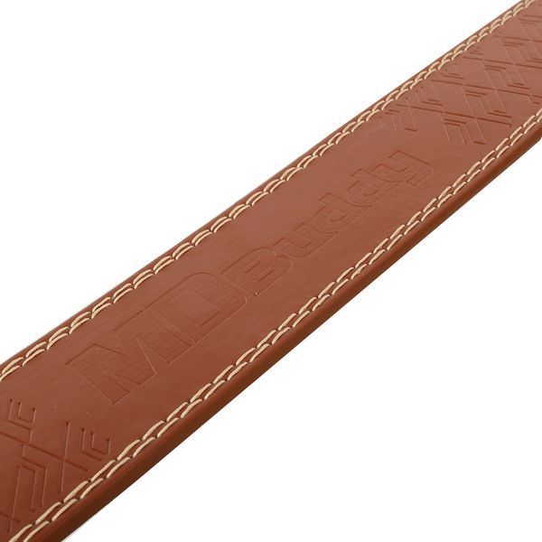 Пояс для пауерліфтингу шкіряний MDbuddy TA-3088 Weightlifting Belt ширина 10см розмір-S-L коричневий TA-3088 фото
