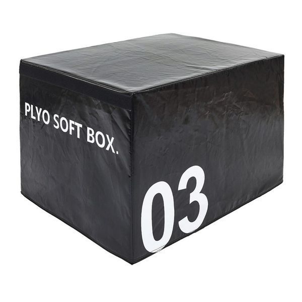 Бокс плиометрический тумба для кроссфита Плиобокс Soft plyometric box Zelart FI-5334-3 1шт 60см черный FI-5334-3 фото
