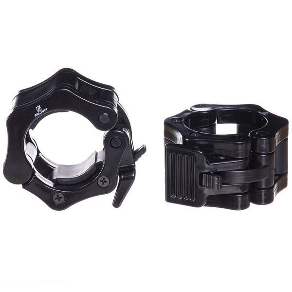 Замки быстросъемные для грифа Lock-Jaw PRO Zelart TA-2725 2шт диаметр-51мм черный TA-2725 фото