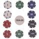 Набор для покера в деревянном кейсе Poker game set SP-Sport IG-6645 500 фишек IG-6645 фото 5