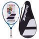 Ракетка для большого тенниса детская BABOLAT DRIVE JUNIOR BB140217-136 5-6лет 21' голубой BB140217-136 фото 1