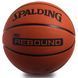 Мяч баскетбольный резиновый SPALDING NBA REBOUND OUTDOOR 73963Z размер 7 оранжевый 73963Z фото 1