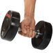 Гантель цельная профессиональная с полиуретановым покрытием LIFE FITNESS SC-80081-14 1шт 14кг черный-красный SC-80081-14 фото 5