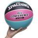 М'яч баскетбольний SPALDING ALL CONFERENCE 76895Y розмір 7 блакитний-чорний 76895Y фото 6