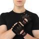 Перчатки спортивные кожаные BODY SCULPTURE WorkOut BJBW-83-H S-XL черный XL BJBW-83-H фото 5