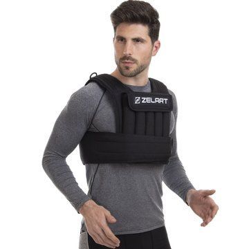 Жилет утяжелитель с регулируемым весом Zelart WEIGTH VEST FI-2630-10 вес-1-10 кг черный FI-2630-10 фото