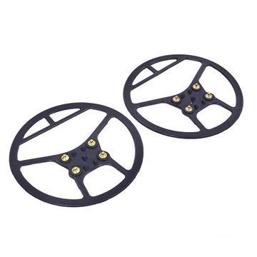 Ледоступы ледоходы антискользящие накладки на обувь 4 шипа SP-Planeta OB-6500 черный OB-6500 фото