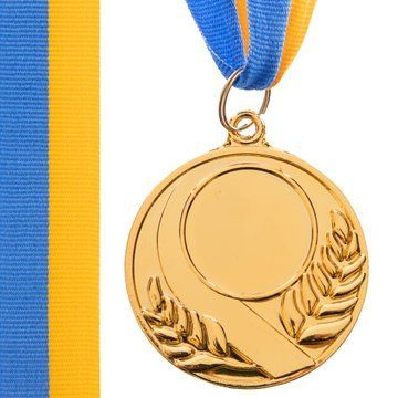 Заготовка медали спортивной с лентой SP-Sport SKILL C-4845 o5см золото, серебро, бронза C-4845 фото