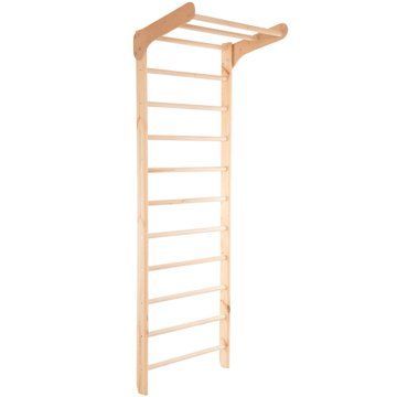 Шведская стенка с несъёмным турником деревянная SP-Planeta Kinder Wood-1-240 L-6791 дерево L-6791 фото
