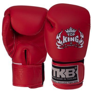 Рукавиці боксерські дитячі на липучці шкіряні TOP KING TKBGKC S-L кольори в асортименті M(6 унції) 6-8 років TKBGKC фото