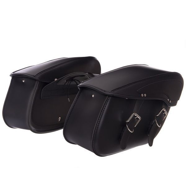 Кофры боковые для мотоцикла из экокожи Chopper BUOTAI H01-2 2шт 49x27x15см черный H01-2 фото