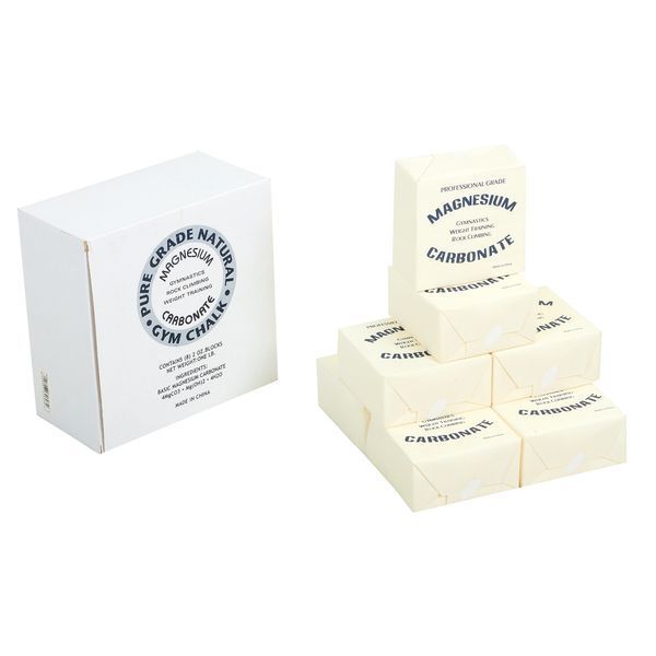 Тальк гимнастический Магнезия в брикетах для спорта GYM CHALK SP-Sport TA-0194-W белый TA-0194-W фото