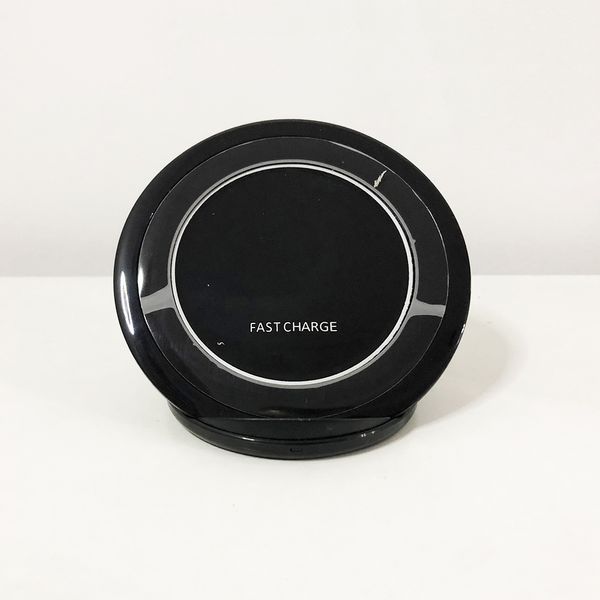 Швидке бездротове заряджання для телефону FAST CHARGE WIRELESS S7 бездротове зарядне. Колір: чорний ws54911 фото