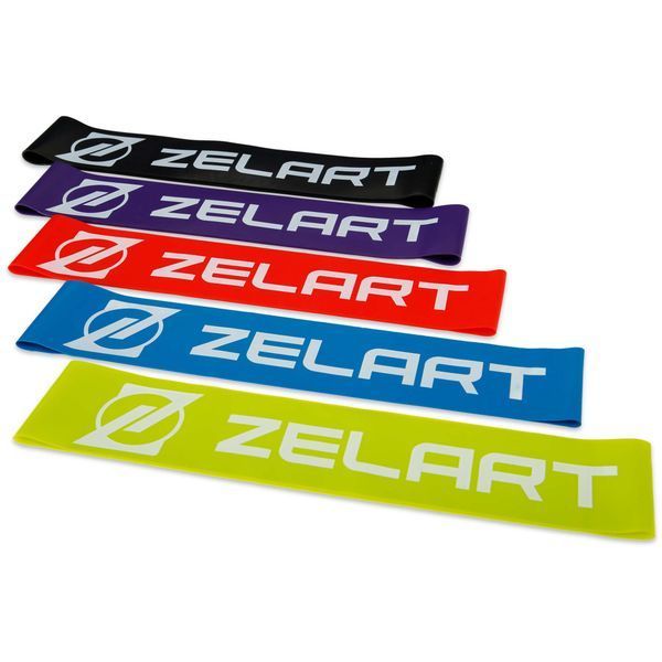 Набір резинок для вправ стрічки опору LOOP BANDS Zelart FI-7205 5шт кольори в асортименті FI-7205 фото
