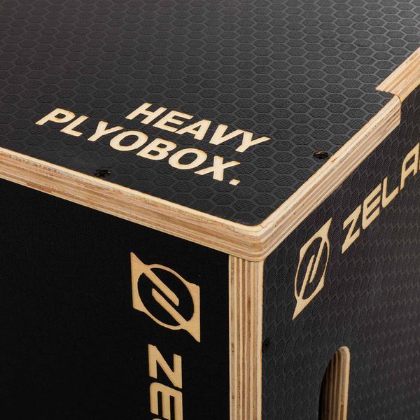 Бокс плиометрический тумба для кроссфита Плиобокс Wood Plyo box Zelart FI-4884-1 1шт 60см черный FI-4884-1 фото