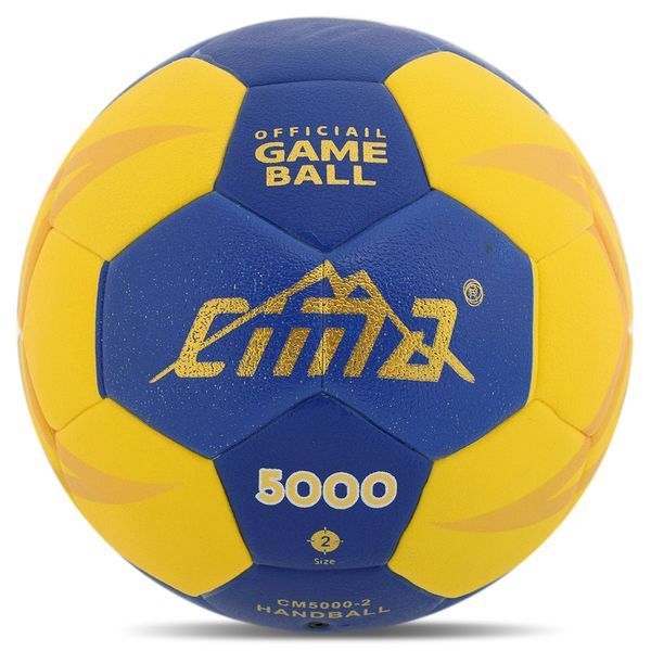 Мяч гандбольный CIMA VB-5000-2 №2 PU синий-желтый VB-5000-2 фото