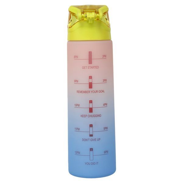 Бутылка для воды HAILY BOTTLE HL-8602 1000мл цвета в ассортименте HL-8602 фото