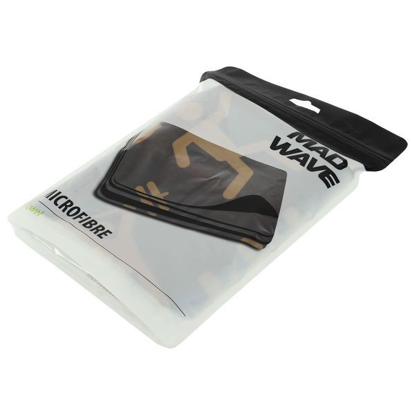 Полотенце спортивное из микрофибры MadWave SPORT M076306200W 140х80см черный M076306200W фото