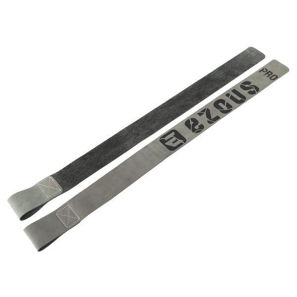 Лямки для тяги LEATHER LIFTING STRAP EZOUS B-08 2шт серый B-08 фото