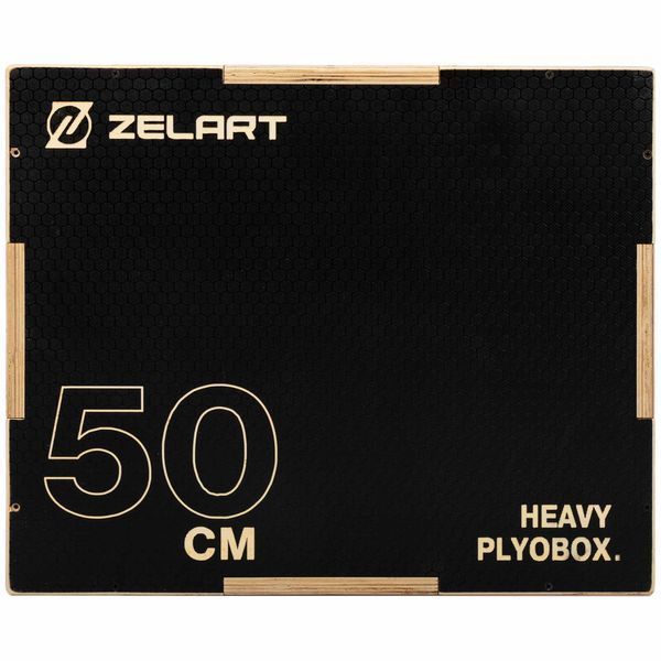 Бокс плиометрический тумба для кроссфита Плиобокс Wood Plyo box Zelart FI-4884-1 1шт 60см черный FI-4884-1 фото