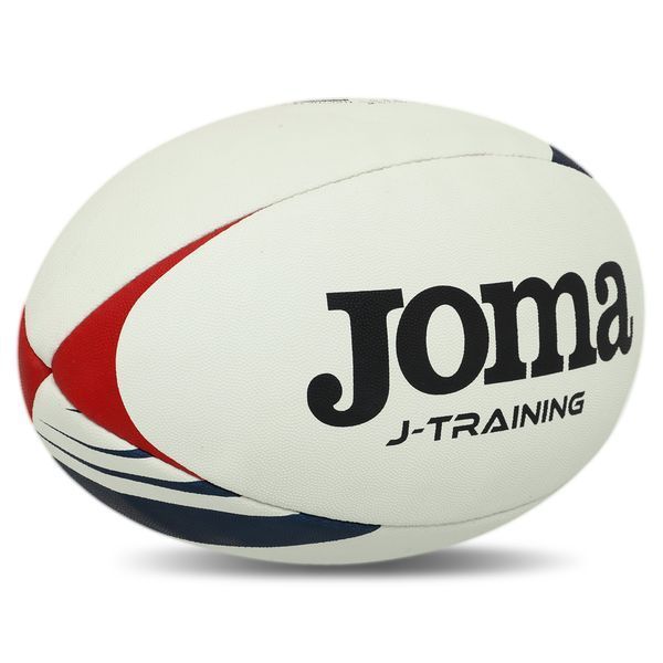 Мяч для регби Joma J-TRAINING 400679-206 размер 5 белый-синий-красный 400679-206 фото