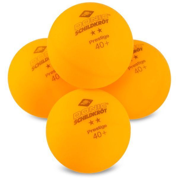 Набор мячей для настольного тенниса DONIC PRESTIGE MT-658028 2star 6шт оранжевый MT-658028 фото