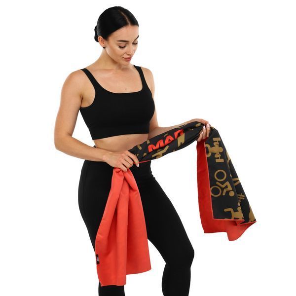 Полотенце спортивное из микрофибры MadWave SPORT M076306200W 140х80см черный M076306200W фото