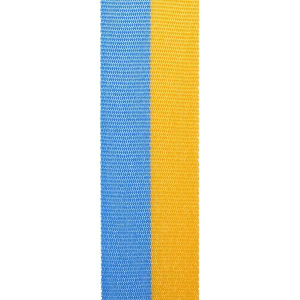 Медаль спортивная с лентой SP-Sport UKRAINE с украинской символикой C-9294 o5см золото, серебро, бронза C-9294 фото