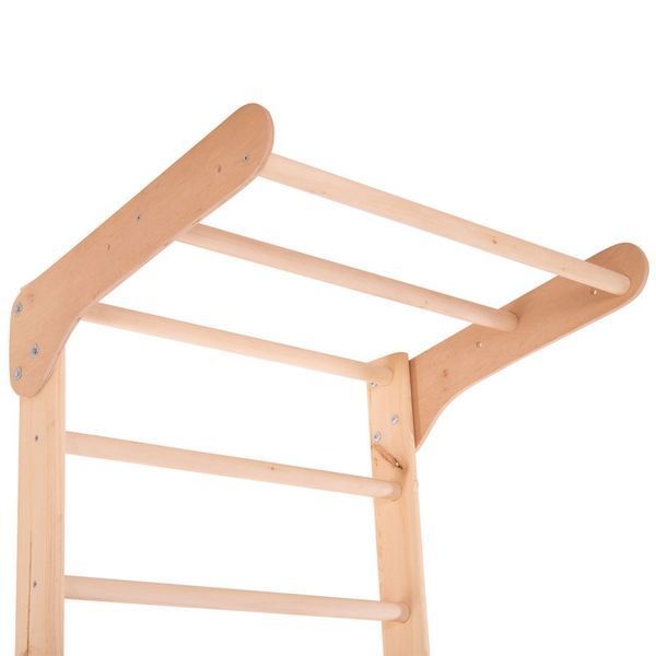Шведская стенка с несъёмным турником деревянная SP-Planeta Kinder Wood-1-240 L-6791 дерево L-6791 фото