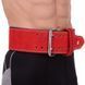 Пояс для пауэрлифтинга кожаный Zelart SB-165159 спинка-10см размер-XS-XXL красный SB-165159 фото 8