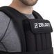 Жилет обважнювач з регульованою вагою Zelart WEIGTH VEST FI-2630-10 вага-1-10 кг чорний FI-2630-10 фото 6