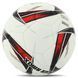 М'яч футбольний HYBRID SOCCERMAX FB-4366 №5 PU білий-червоний FB-4366 фото 3
