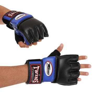 Перчатки для смешанных единоборств MMA TWINS GGL-4 M-XL цвета в ассортименте L GGL-4 фото