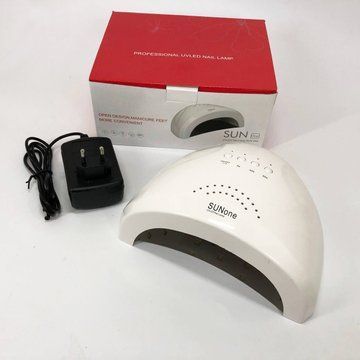 Сушилка для ногтей Sun one nail lamp FD77-1 Лампа для маникюра гель лаком Светодиодная сушилка для ногтей ws75277 фото