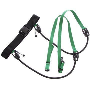 Поясной тренажер для плавания по разделительным дорожкам MadWave STATIONARY TRAINER M077401000W длина-1,1м черный M077401000W фото