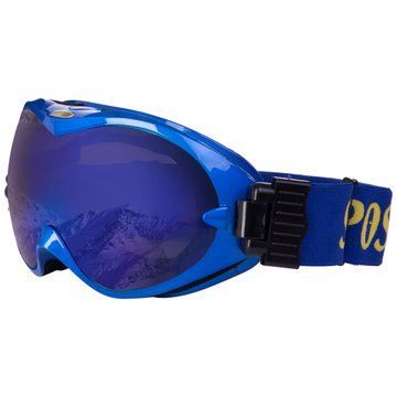 Очки горнолыжные SPOSUNE HX-002-BL (TPU,PC, оправа-синяя, цвет линз синий зеркальный) HX-002-BL фото