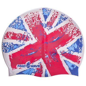 Шапочка для плавания силиконовая для взрослых MadWave UK M055515 красный M055515 фото